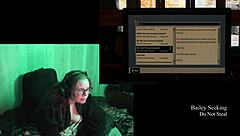 Watch this naked Alan Wake 2 playthrough part 2 featuring glasses and tattoos