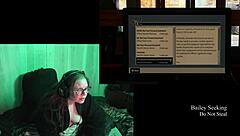 Watch this naked Alan Wake 2 playthrough part 2 featuring glasses and tattoos