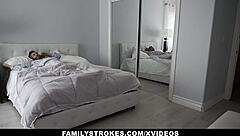 Hannah Grace and Madi Collins engage in threesome for a car