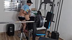 employees fuck in the warehouse office area outdoors