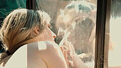 Charlie Forde is needy for sex! Her wet pussy begs for fingering in lesbian lingerie!