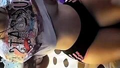 Colombian Babe Flashes Tits for Wild Bed Action