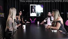 jogo do tinder quem ela deu match - juli figueir� e felipe larrossa sheer red lingerie