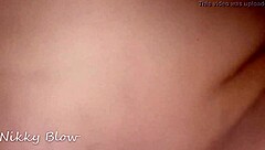 Pierced Cock Penetrates Wet Slutty Pussy in Closeup