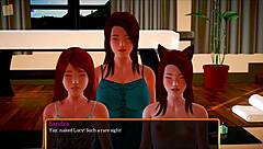 my new family 365 with redhead massage and big tits