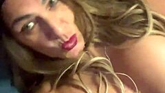 Melissa naughty uses dildo for intense riding