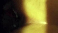 with maria in doggystyle, bent over her pussy