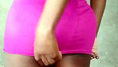 An African girl was fucked until she came with a load of cum