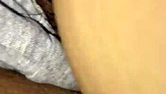 What Intriguing Play Happens with Her Pussy in This Scene?