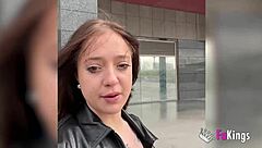 rebecca jones, the argentinian slut, heats up in the mall and fucks at home