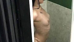 Stepsister shares bed, begs for cum in pussy