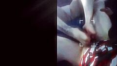 old man cheats with beautiful barefoot footjob on monster cock