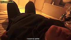 Watching a movie with my stepfather, I accidentally swallow his penis, almost getting caught