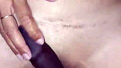 Real wife loves sucking well-endowed guys!