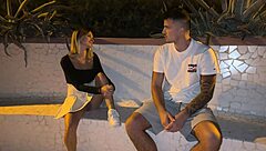 Stranger Notices No Panties On Outdoor Walk