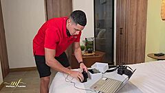 Stepson Discovers Me with His Microphones - Monique Fuentes & Max Betancur