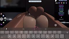 This Roblox video shows a rich girl getting fucked hard