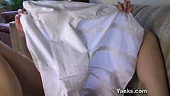 I Watch Lexis Surprise Squirt While Playing With Her Shaved Pussy