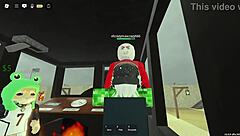 Does the ladyboy get banged in a gangbang while staying afk?