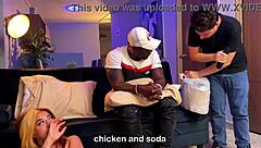 Husband's friends take turns with his wife