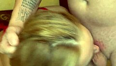 babe gets face fucked hard in homemade domination scene