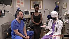 Rina Arems Gets Backstage Checkup