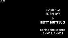 Betty Buttplug And Eden Ivy Squirt From Monster Cock