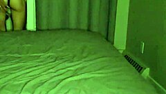 This young silly girl is fooling around in the bedroom, looking cute and sexy