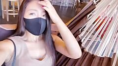 Sleeping girl gets fucked, focusing on nipples