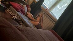 Horny Girlfriend Fingered and Fucked in Doggystyle