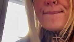 Horny Wife Calls Cuckold Husband To Suck Neighbor's Big Cock