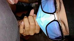 Beautiful College Pinay Licks Neighbor's Cock Close Up