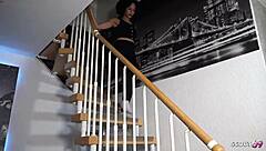 Slim German Girl Seduces Step-Dad for Cheating POV Fun