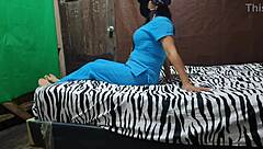 Mother-In-Law Teases With Her Hot Pussy Smell In Bed