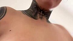 Horny Wife Calls Cuckold Husband To Suck Neighbor's Big Cock