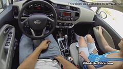 teen short haired blonde cutie picked up on street for doggystyle cash sex