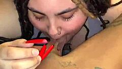 feeling the monster cock harden in my mouth