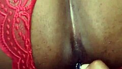 The black slut craves anal action