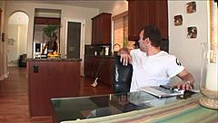 Laurie Vargas With Hairy Pussy Gets Anal Fucked By Big White Cock And Receives Facial