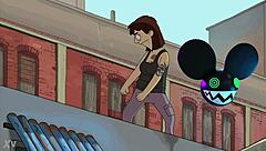 dancing character from bobs burgers bridged by lightwave