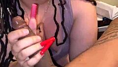 feeling the monster cock harden in my mouth