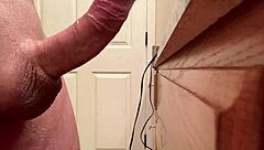 Watch how I trim the cock while edging