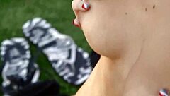 keisha grey and chloe love licking pussy by the pool