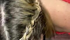 Blonde Slut Gets Throat Grabbed In Doggystyle Fuck