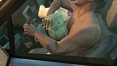 In gta 5, franklin picks up a hooker for some car sex