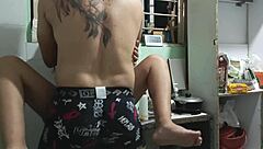 Father-In-Law Catches Me In Kitchen And Fucks Pussy