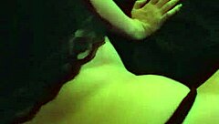 Amber Sucks Rookie Cameraman's Cock Interracially