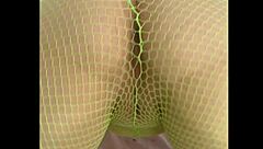 Dj Brisa's ass is wet and twerking without panties