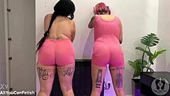 Look at this latina's huge boobs jumping and ass shaking in fetish preview. Does it turn you on?