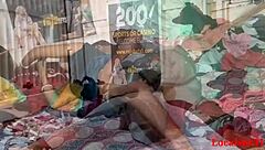 Horny bengali wife in doggystyle action